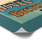 自転車パラシュート法～ヴィンテージ演奏ポスター ポスター (角)