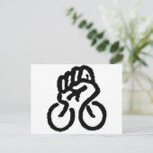 自転車パワー！ ポストカード (スタンド正面)
