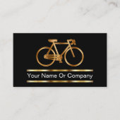 自転車ビジネスカード 名刺 (正面)