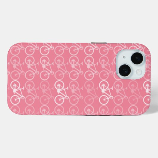 自転車ピンク Case-Mate iPhoneケース (裏面 (横))