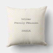 自転車ファミリー懇親会年フラワーマッキナックおもしろい クッション (裏面)