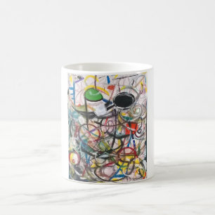 自転車フィルムクラス アブストラクト Hankamer Artjunkhaus コーヒーマグカップ
