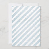 自転車フラワーバースデーパーティーイベント招待状 招待状 (裏面)