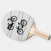 自転車ブラック1 卓球ラケット (横)