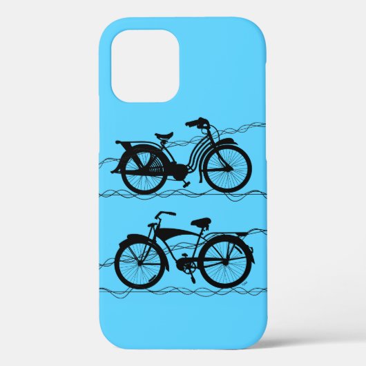 自転車ブラック1 Case-Mate iPhoneケース (裏面)