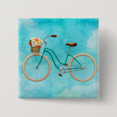 自転車ボタン 缶バッジ (正面)