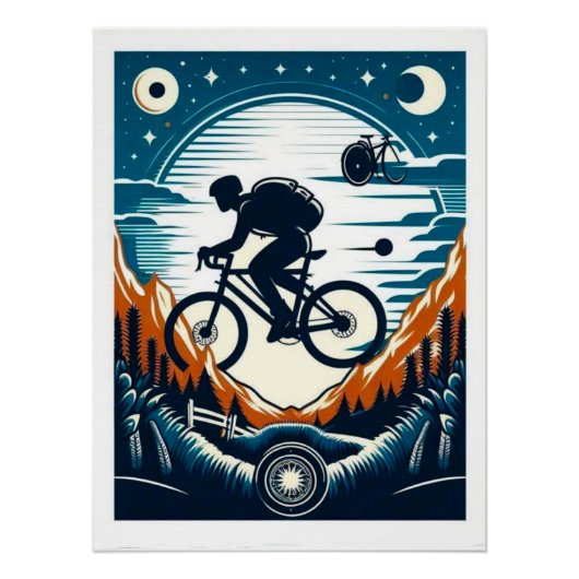 自転車ポスターハガキ ポスター (正面)