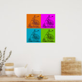 自転車ポスター ポスター (キッチン)