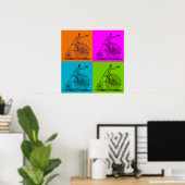 自転車ポスター ポスター (ホームオフィス)