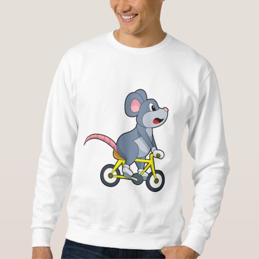自転車マウス スウェットシャツ (正面)