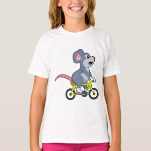 自転車マウス Tシャツ