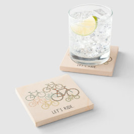 自転車ミックスレッツライド ストーンコースター