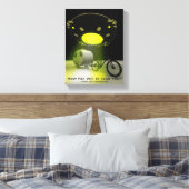 自転車ミニキャンパーマークIIデザインUFOプロモーション2 キャンバスプリント (インサイチュ (寝室))