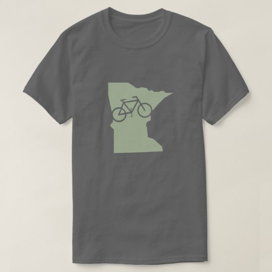 自転車ミネソタTシャツ Tシャツ (デザイン正面)