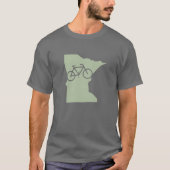 自転車ミネソタTシャツ Tシャツ (正面)