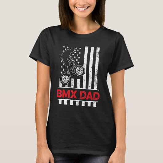 自転車モトクロスBmxバイクライダーサイクリング11 Tシャツ (正面)