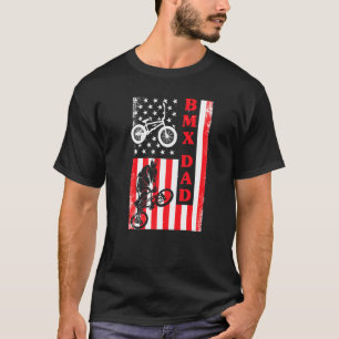 自転車モトクロスBmxバイクライダーサイクリング Tシャツ