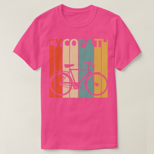 自転車ライダーユーモア Tシャツ (デザイン正面)