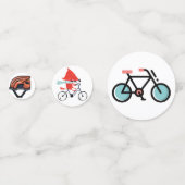 自転車ライダー コンフェッティ (裏面)