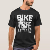 自転車ライダー |サイクリング図 Tシャツ (正面)