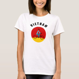 自転車ライダーVIETNAMシャツ Tシャツ