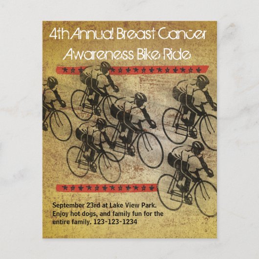 自転車ライドポスター チラシ (正面)