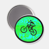 自転車ライム ファンキー マグネット (正面/裏面)