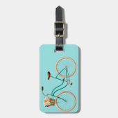 自転車ラゲージタグ ラゲッジタグ (正面縦)