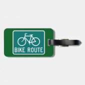 自転車ルート標識サイクリング路自転車道 ラゲッジタグ (裏面横)