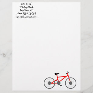 自転車レターヘッドテンプレート レターヘッド