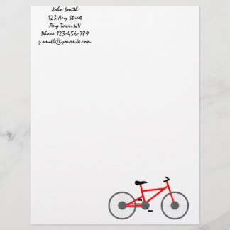 自転車レターヘッドテンプレート レターヘッド