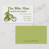 自転車レンタル及び修理名刺 名刺 (正面/裏面)