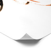 自転車レーサー – シャドウセピアトーン–2 ポスター (角)