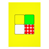 自転車レースジャージー3黄色 フォトプリント (正面)