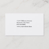 自転車レースロゴ 名刺 (裏面)