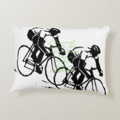 自転車レース アクセントクッション (裏面)