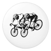 自転車レース セラミックノブ (正面)