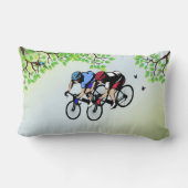 自転車レース ランバークッション (裏面)