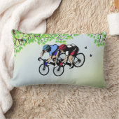 自転車レース ランバークッション (ブランケット)