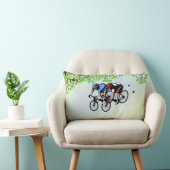 自転車レース ランバークッション (椅子)