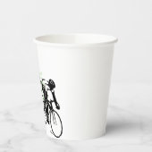 自転車レース 紙コップ (左)