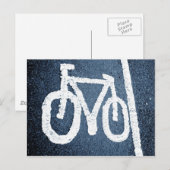 自転車レーン ポストカード (正面/裏面)