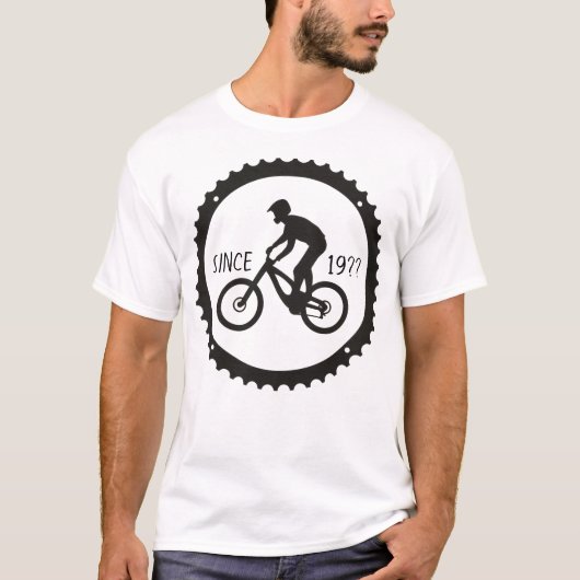 自転車ロゴ Tシャツ (正面)