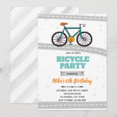 自転車ロードトランスポートのご案内 招待状 (正面/裏面)