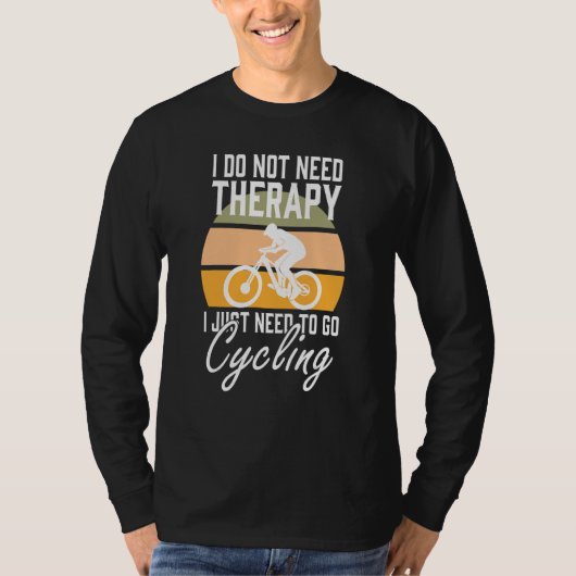 自転車ロードバイクMTB自転車2台Eバイク Tシャツ (正面)