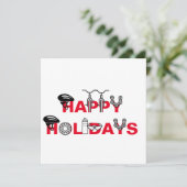 自転車乗りのお祝い シーズンカード (スタンド正面)