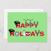 自転車乗りのお祝い シーズンポストカード (正面/裏面)