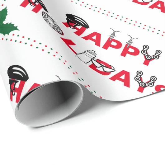 自転車乗りのお祝い ラッピングペーパー (ロールコーナー)