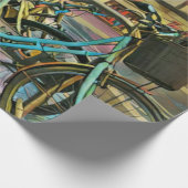 自転車乗りパパ ラッピングペーパー (角)