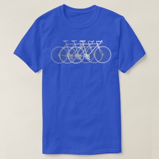 自転車乗り Tシャツ (デザイン正面)